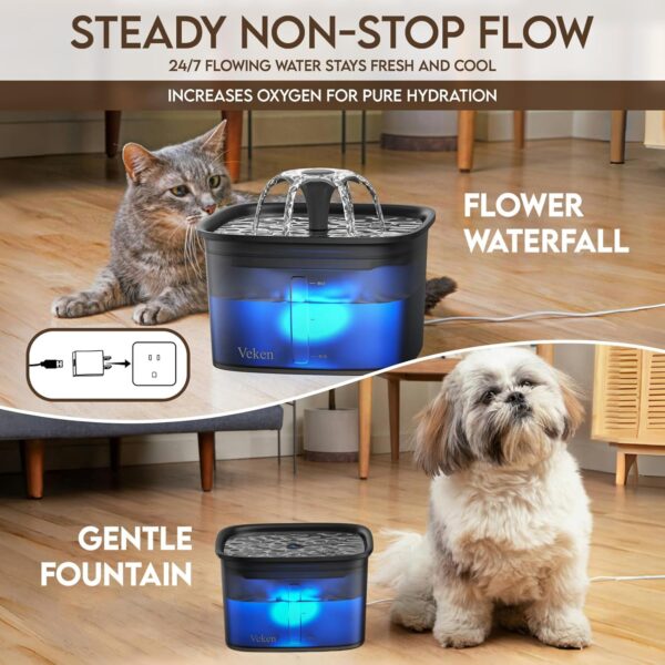 Veken Automatic Pet Fountain